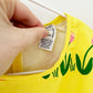 Vintage Wee Gentress Bunny Tulip Shift Dress: 12y? - Yellow Clover Vintage Kids Clothes