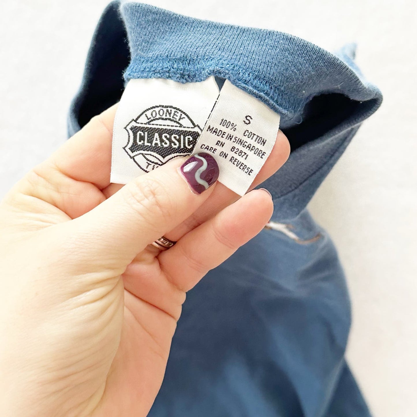 Vintage Looney Tunes Sylvester and Speedy Embroidered Tee: 8y - Yellow Clover Vintage Kids Clothes