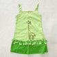 Vintage Isabel Garreton Giraffe Dress: 4T - Yellow Clover Vintage Kids Clothes
