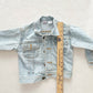 Vintage Okie Dokie Light Wash Denim Jacket: 2/3T - Yellow Clover Vintage Kids Clothes