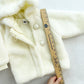 Y2K UR It Faux Fur Jacket: 3T - Yellow Clover Vintage Kids Clothes