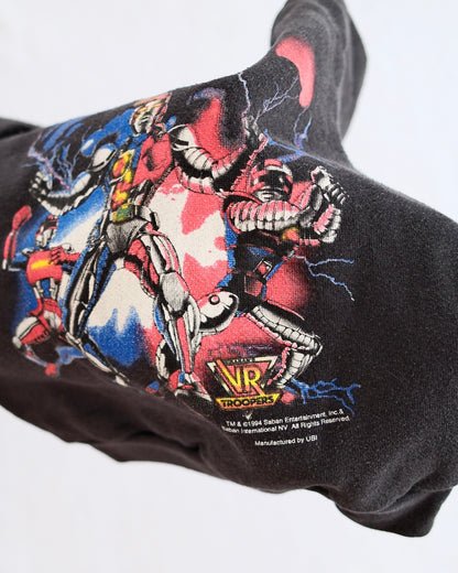 Vintage VR Troopers Graphic Crewneck Sweatshirt: 5T - Yellow Clover Vintage Kids Clothes