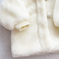 Y2K UR It Faux Fur Jacket: 3T - Yellow Clover Vintage Kids Clothes