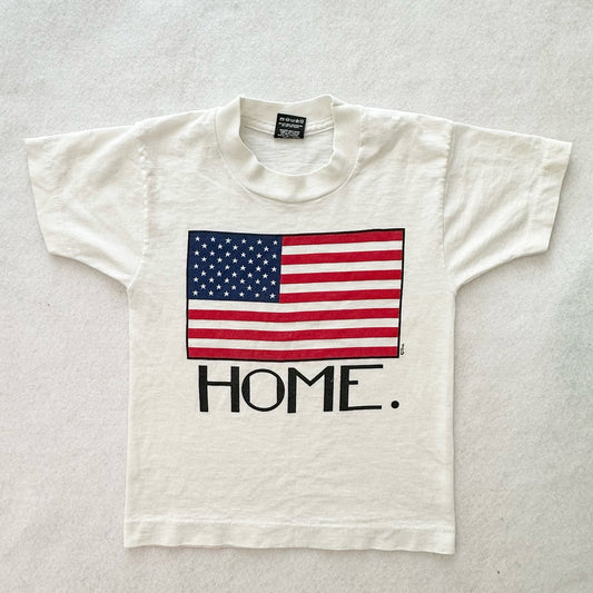 Vintage Screen Stars American Flag Home Tee: 5T