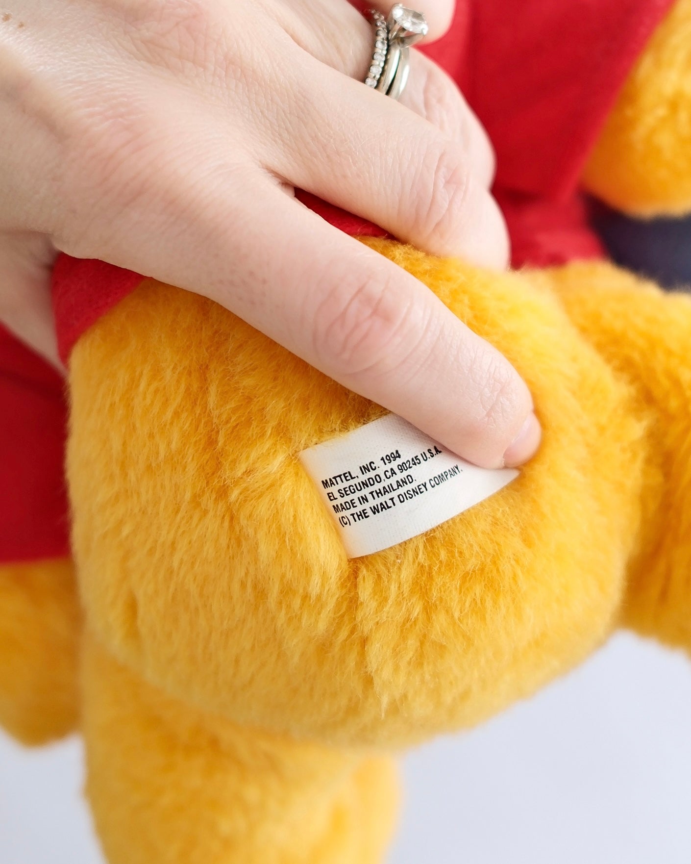 Vintage 1994 Mattel Pooh Plush