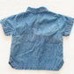 Vintage Wonderalls Deer Chambray Top: 18m? - Yellow Clover Vintage Kids Clothes
