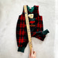 Vintage Unbranded Plush Teddy Bear Ski Romper: 12m? - Yellow Clover Vintage Kids Clothes