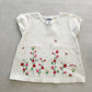 Vintage or Y2K OshKosh + Faded Glory Floral Girls Tee Bundle: 4T - Yellow Clover Vintage Kids Clothes