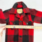 Vintage Buffalo Check Wool Blend Jacket: 3/4T - Yellow Clover Vintage Kids Clothes