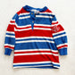 Vintage OshKosh Striped Snap Henley Tee: 12m - Yellow Clover Vintage Kids Clothes
