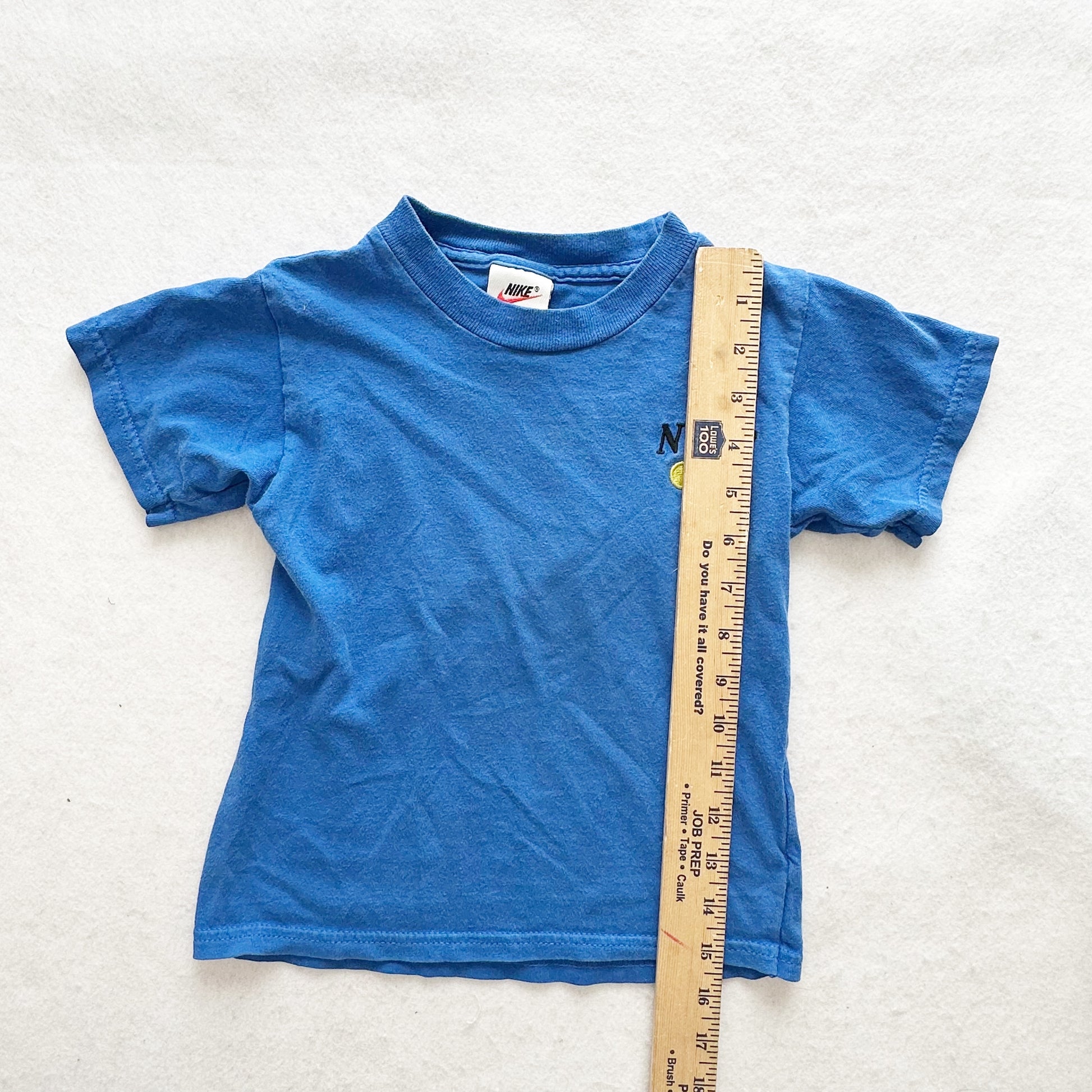 Vintage 90s Nike Embroidered Shirt: 4T - Yellow Clover Vintage Kids Clothes