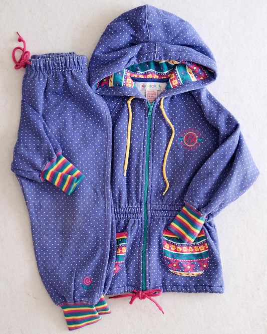 Vintage Gymboree Stargazer 1995 Hoodie + Sweatpants Set