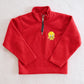 Vintage Looney Tunes Tweety Red Fleece Zip Pullover