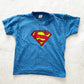Vintage Underoos Superman Crest Tee: 4T? - Yellow Clover Vintage Kids Clothes