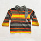 Vintage Sears Geo Stripe Pom Tee: 2/3T? - Yellow Clover Vintage Kids Clothes