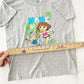 2012 Nick Jr. Dora and Boots Splash Graphic Tee: 8y? - Yellow Clover Vintage Kids Clothes