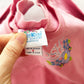 Vintage OshKosh Logo Pink Flower Long Sleeve Tee: 5T? - Yellow Clover Vintage Kids Clothes