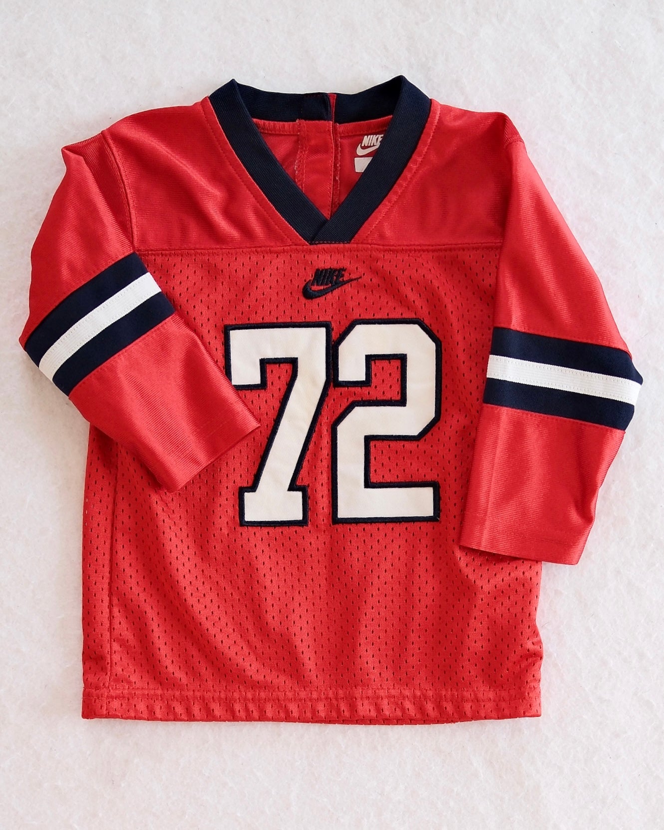 Y2K Nike Jersey Style Athletic Top: 18m