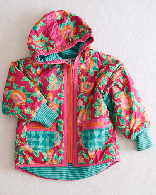 Vintage Gymboree Winter Bouquet 1996 Lightweight Coat
