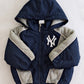 Vintage Genuine Merchandise New York Yankees Puffer Coat - Yellow Clover Vintage Kids Clothes
