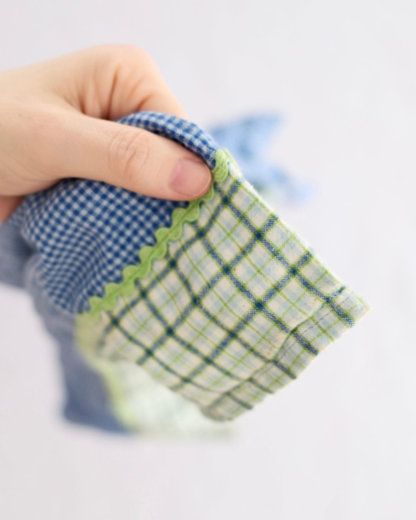 Vintage Sweet Potatoes Dog Appliqué Plaid Dress: 4T