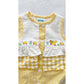 Vintage 90s or Y2K Little Me Chickens Seersucker Check Chickens Romper