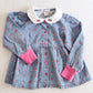 Vintage Gymboree School Yard 1996 Floral Top