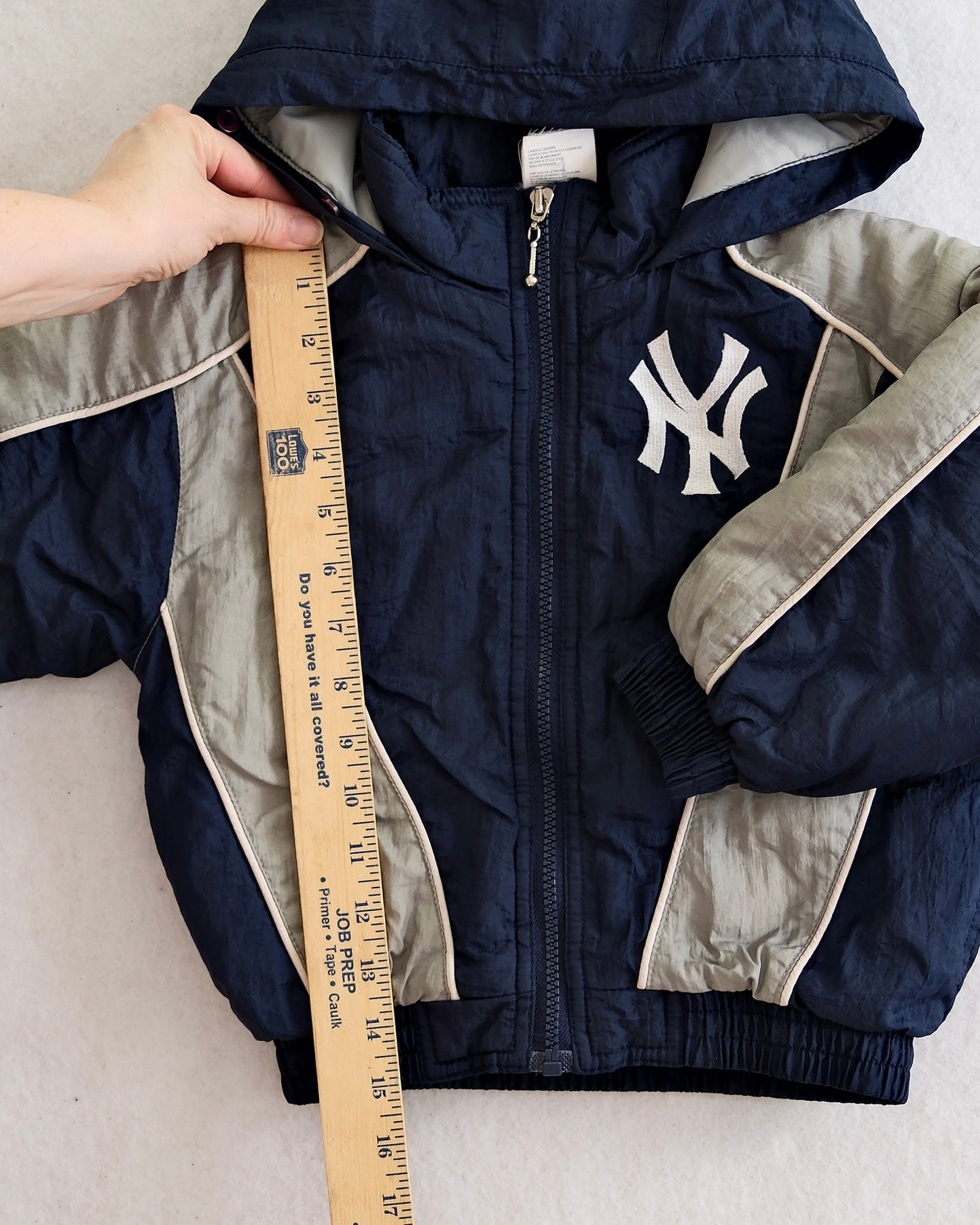 Vintage Genuine Merchandise New York Yankees Puffer Coat - Yellow Clover Vintage Kids Clothes