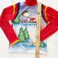 Vintage Rob Roy Snoopy Ski Turtleneck Tee: 7y - Yellow Clover Vintage Kids Clothes