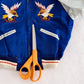 Vintage 1950s Sukajan Style Panama Bomber Jacket: 3T