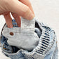 Vintage Levi’s Light Wash Orange Tab Jeans: 12m - Yellow Clover Vintage Kids Clothes