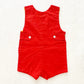 Vintage House Appliqué Jon Jon Romper: 24m?