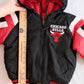Vintage NBA Chicago Bulls Embroidered Toddler Puffer Jacket: 24m