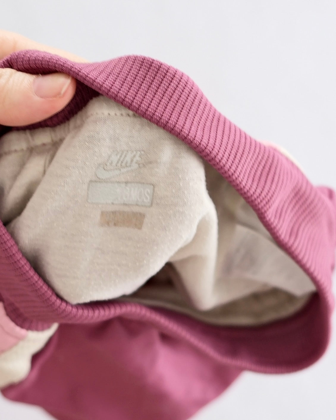 Y2K Nike Dusty Pink Just Do It Pants: 18m