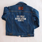 Y2K US Polo Association Embroidered Denim Jacket: 4T