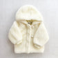Y2K UR It Faux Fur Jacket: 3T - Yellow Clover Vintage Kids Clothes