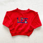 Vintage Lee Sports Embroidered Sweatshirt: 18/24m? - Yellow Clover Vintage Kids Clothes