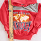 Vintage Longlast World Map Hooded Sweatshirt: 3T