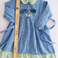 Vintage Sweet Potatoes Dog Appliqué Plaid Dress: 4T
