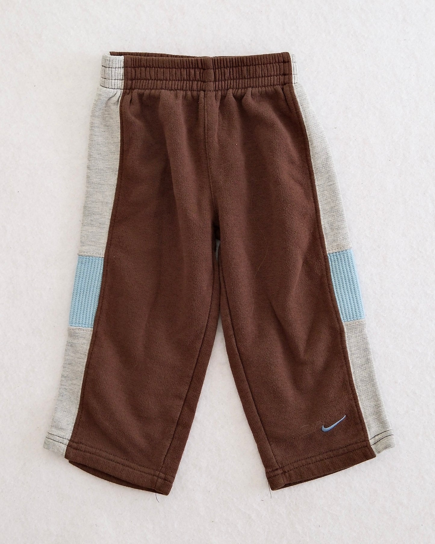 Y2K Nike Brown Fleece Sweatpants, size 18M
