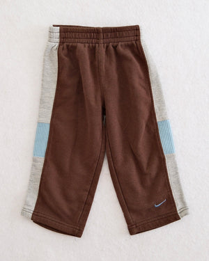 Y2K Nike Brown Fleece Sweatpants, size 18M