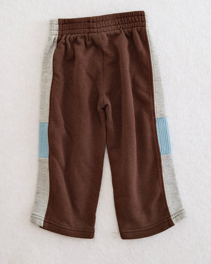 Y2K Nike Brown Fleece Sweatpants, size 18M
