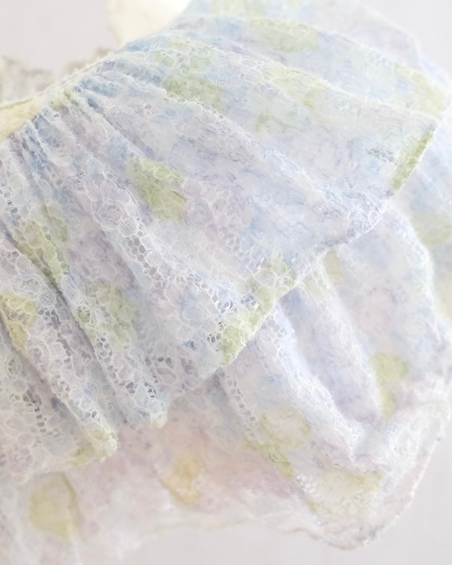 Blue Lace Tiered Party Dress, size 2T?