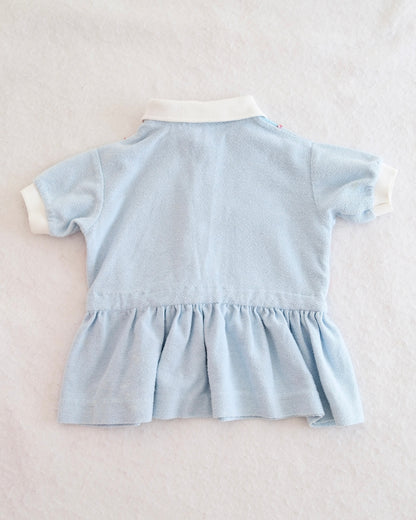 Vintage Youngland Parachuting Elephant Peplum Top, size 3T