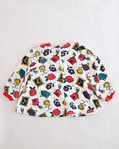 Vintage Carter's ABC School Print Swing Top, size 3T