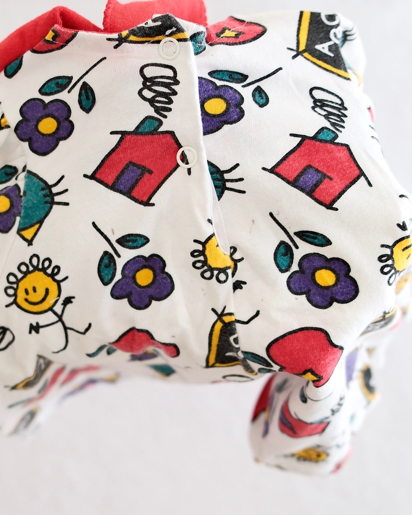Vintage Carter's ABC School Print Swing Top, size 3T