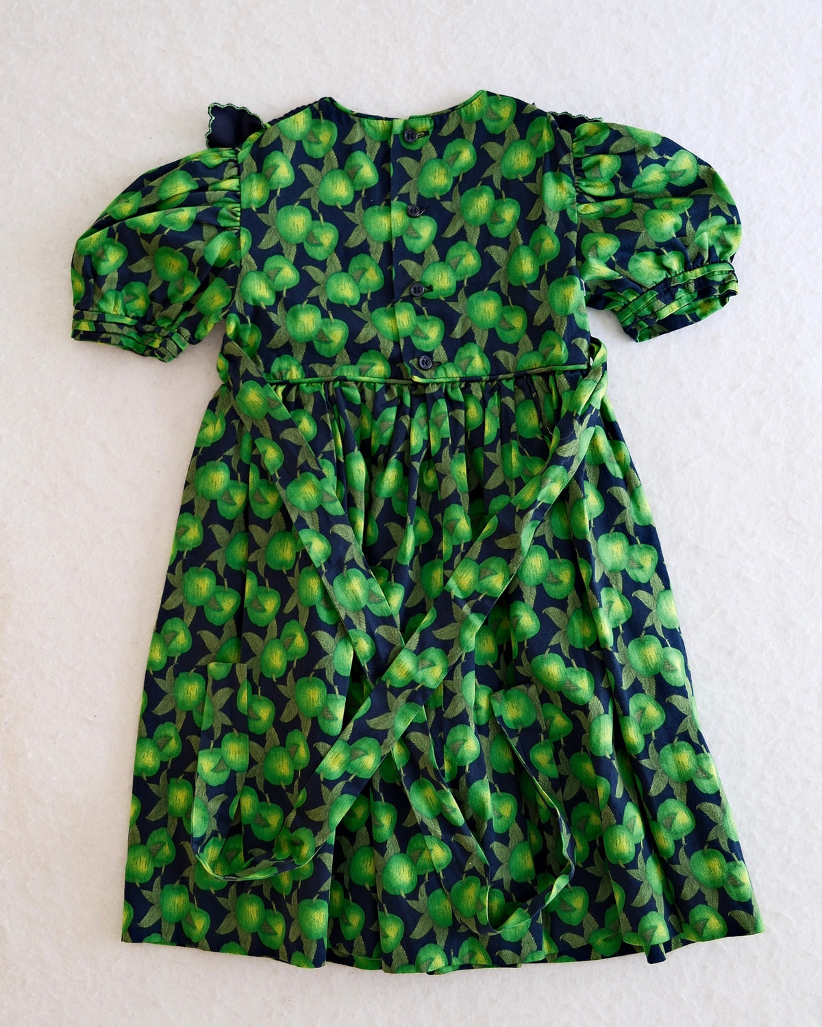 Vintage European Brand Green Apple Dress: 4T?