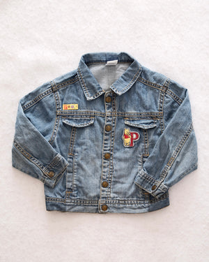 Y2K Disney Winnie the Pooh Denim Jacket: 2T