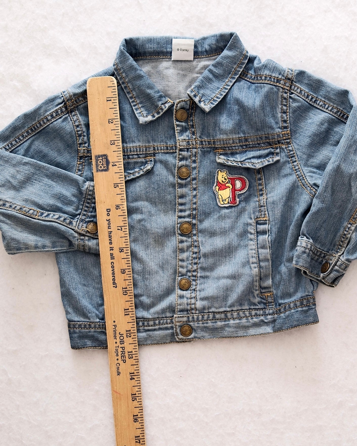 Y2K Disney Winnie the Pooh Denim Jacket: 2T