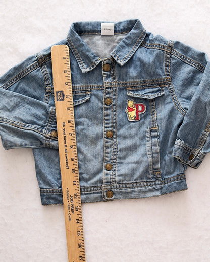 Y2K Disney Winnie the Pooh Denim Jacket: 2T